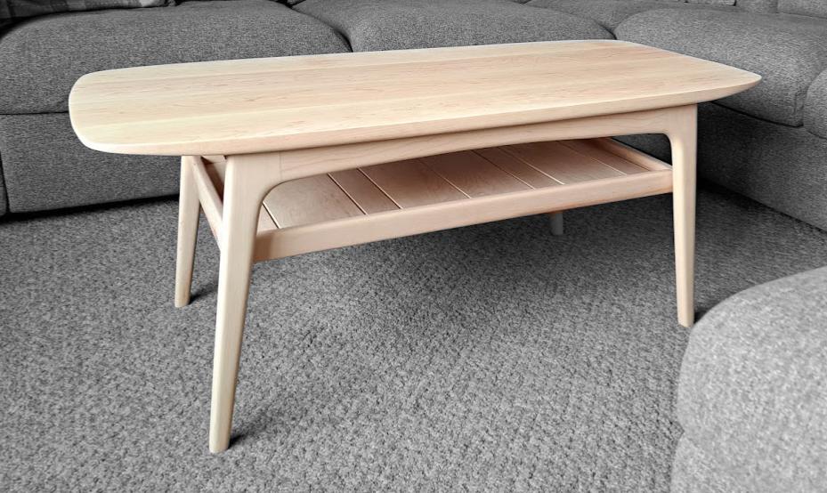 Maple modernist coffee table